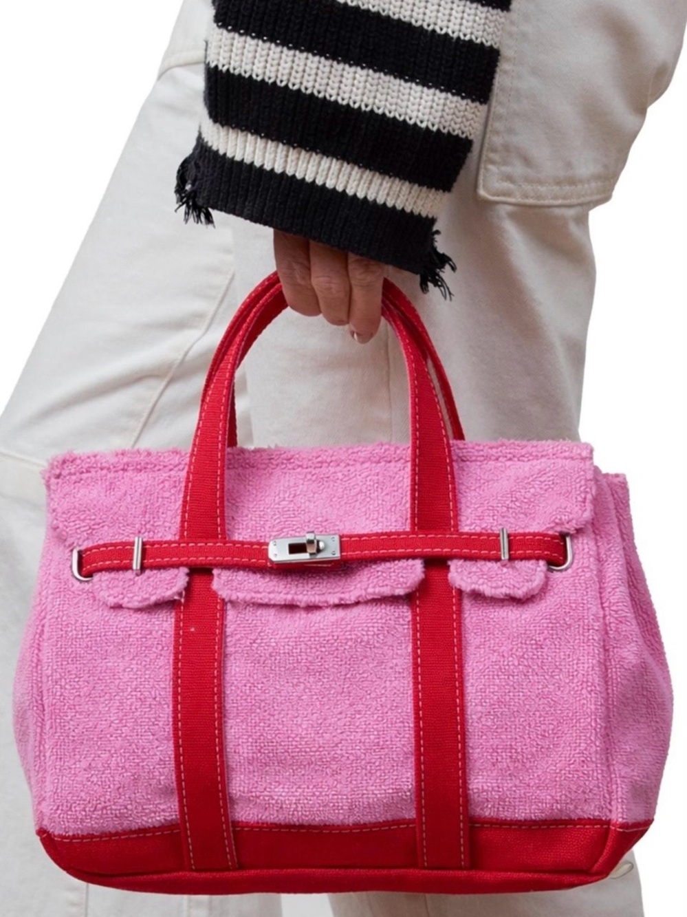 Sunwin Madaket “Boatkin” Terry & Cotton Canvas Tote
